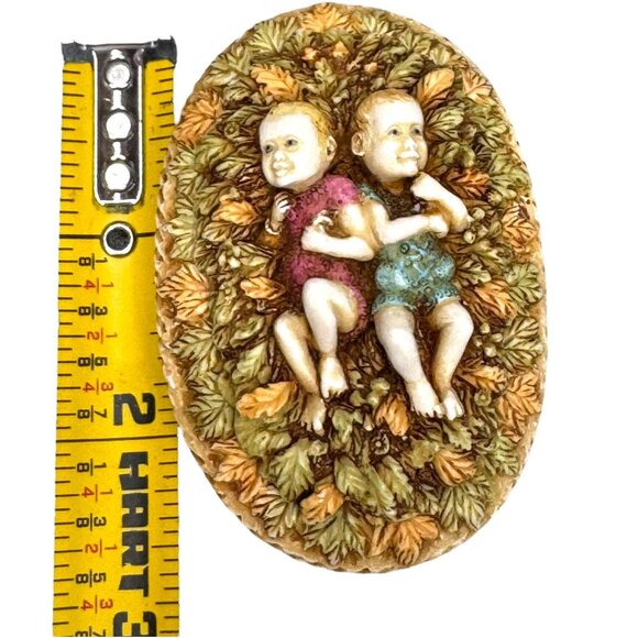 Isle Of Gramarye Faerie Children Trinket box Harmony Kingdom Soft As Down Fairy - Picture 5 of 12